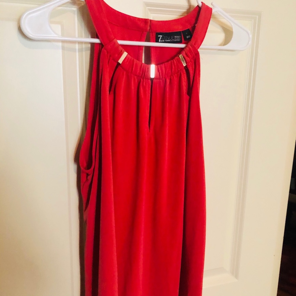 Embellished NY&Co Halter Top